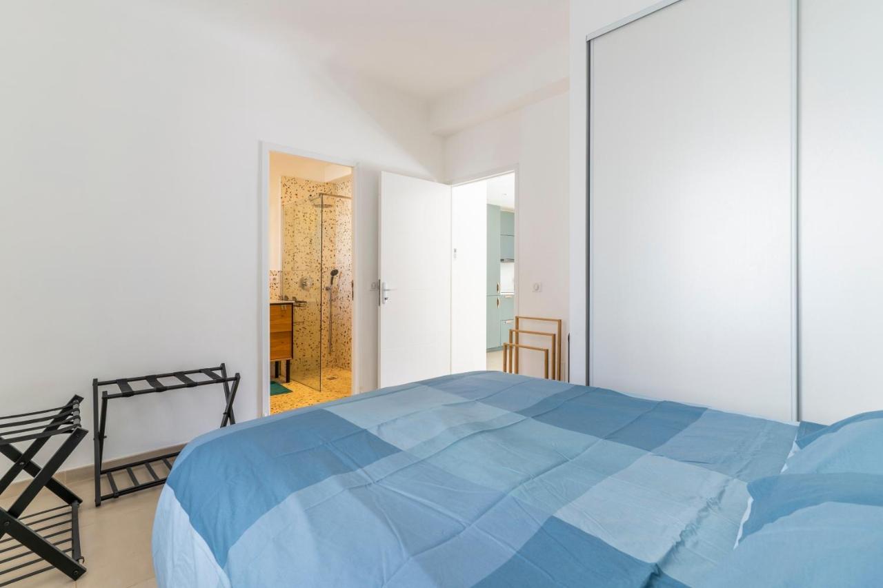 Le Grand Large - Appt Proche Plage Антиб Екстериор снимка